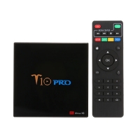 ТВ бокс T10 PRO Amlogic S905X2 с Android 8.1, LED дисплей, 4K, 4GB FS-3572
                                                                                    , видео FS-3572