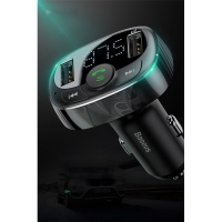 Автомобилно Bluetooth и MP3 fast charging зарядно устройство Baseus T Cat - HF60 HF60 HF60