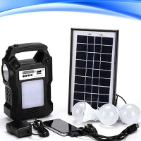 Прожектор GDPLUS със соларен панел за градината с USB и Bluetooth SOLAR8060 FS-2489 FS-2489