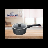 Касерола с капак Bohmann BH1730-20SP, Лят алуминий, Подвижна дръжка, Индукция FS-17358 FS-17358
