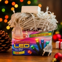 LED коледни лампички,15 метра,140 броя FS-17392 FS-17392
