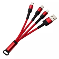 USB кабел 3-в-1 KLGO S-670 CA15 CA15
                                                                                    , видео CA15