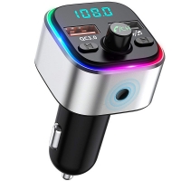 Bluetooth/FM трансмитер за запалка на автомобил HF55 HF55
                                                                                    , видео HF55
