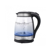 Електрическа кана LEK-1406 – Стъклен корпус, 1.8L, 2200W, LED индикатор FS-16363 FS-16363