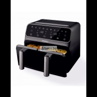 Фритюрник AirFryer Rosberg Premium RP51980N, 1700W, 2съда x 4л., Горещ въздух, Таймер, до 200°C FS-12916 FS-12916