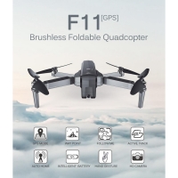 Сгъваем Дрон SJRC F11 камера  1080P GPS 5G WiFi FPV RC с дълъг полет FS-2790
                                                                                    , видео FS-2790