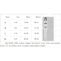 Секси дамски бански костюм от две  изрязани части  Y136 FS-8875 FS-8875