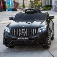 Акумулаторен джип Mercedes 4х4 модел 2021 тъч скрийн, меки гуми и кожена седалка FS-7306 FS-7306