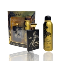 Луксозен мъжки арабски комплект парфюм и дезодорант Lattafa Perfumes Lail Maleki 100ML PF181 FS-12851 FS-12851
