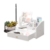 Компактен козметичен органайзер с огледало и чекмеджета HYCHXCC TV1058 FS-16028 FS-16028