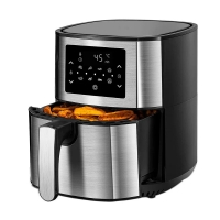 Фритюрник AirFryer Voltz OV51980M, 1400W, 5.5л., Горещ въздух, Таймер, до 200°C, Сив FS-12950 FS-12950