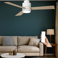 Таванен вентилатор с DC мотор, 45W и LED осветление - Brizy Bright Core AMZ2 AMZ2