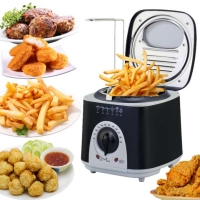 Фритюрник и уред за приготвяне на фондю R51980BF,950W,80°-190°С,1 л.,6 бр. вилици FS-16188 FS-16188