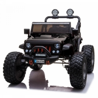 Акумулаторен двуместен джип Jeep 4x4 с кожена седалка FS-18184 FS-18184