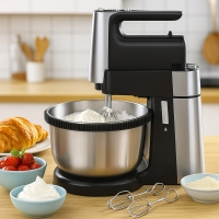 Миксер с купа Royalty Line RL-HM19015, 700W, 6 бъркалки, 3 л, Турбо, 5 скорости FS-21256 FS-21256