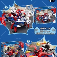 Комплект от три бойни фигури, Конструктор SPIDER HERO - WJ62 WJ62 WJ62