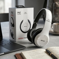 Безжични Bluetooth слушалки P47, Bluetooth 4.2+EDR, Вграден микрофон, MicroSD слот, MP3 плеър EP100 EP100