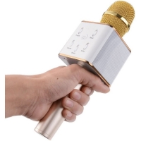 Безжичен Bluetooth микрофон за караоке с вградена колонка Q7 MF3 FS-5298 FS-5298
