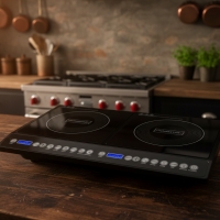Двоен индукционен котлон Home Star HS-IND2002 FS-21402 FS-21402
