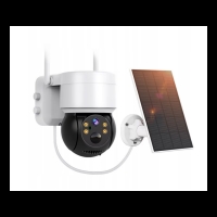 Соларна WIFI камера със соларен панел PTZ 360,1080P,Full HD,цветно нощно виждане FS-15111 FS-15111