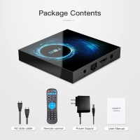 Смарт TV декодер T95 4G+128G, Android 10.0, Allwinner H616, 6K HD, мултиплейър FS-6551
                                                                                    , видео FS-6551