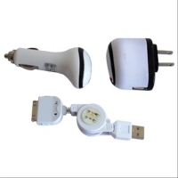 Зарядно 3 в 1 IP 3G 4S FS-4574 FS-4574