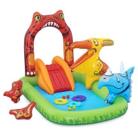 Водна площадка Bestway Jurassic 53160 – Детски мини аквапарк с пързалка и пръскачки SM06 SM06