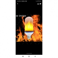 Крушка с ефект пламък, LED, 5W R LED58 FS-9980 FS-9980