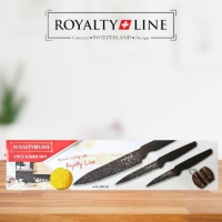Комплект 3 бр. ножове Royalty Line RL-MB3B  с точило, високо качество FS-13354 FS-13354