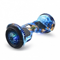 Ховърборд с 10 инчови гуми, Bluetooth връзка, високоговорител и LED светлини FS-897
                                                                                    , видео FS-897