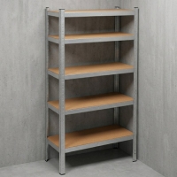 Професионален метален стелаж HÖGLER 180x100x60 см – 5 рафта, товароносимост 1000 кг FS-23479 FS-23479