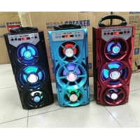 Музикална система ms-22 с bluetooth, цветомузика и 2 говорителя FS-1385 FS-1385