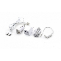 Комплект зарядни за iPhone 4S/4G/3GS/3G и iPhone 5 в 1 FS-4519 FS-4519