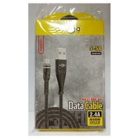 Микро USB кабел с черен кабел и черен накрайник  KLGO S-58 CA141 CA141 CA141