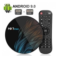 ТВ бокс HK1 max Android 9.0 4GB / 64GB, Quad-Core 64 Bit FS-5896 FS-5896