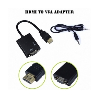 Висококачествен адаптер за конвертиране от HDMI към VGA Audio 3,5, CA83 CA83
                                                                                    , видео CA83
