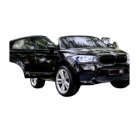Акумулаторен двуместен джип BMW X6M ,12V ,с дистанционно управление, меки гуми FS-18162 FS-18162