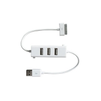Зарядно с 3 USB порта за Apple iphone 3G/3GS/4G iPad 1/2 iPod FS-4573 FS-4573