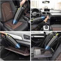 Практична прахосмукачка, подходяща за кола, 4 накрайника AUTO CLEAN23 CLEAN23 CLEAN23