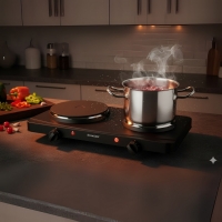 Двоен котлон SilverCrest - 2500W – две ястия едновременно FS-21323 FS-21323
