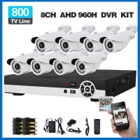 Пълен комплект за система за видеонаблюдение  8 камери и DVR устройство FS-1226 FS-1226