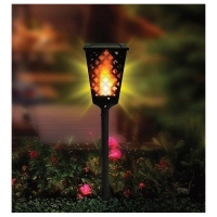 Градинска соларна лампа фенер Dancing Tiki Light с ефект на пламък H LED30 H-LED30 H-LED30