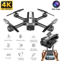 Сгъваем дрон с двойна камера и видео в реално време 4K HD - Dron H20 (4K) FS-5882
                                                                                    , видео FS-5882