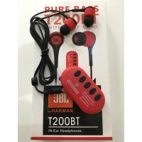 Слушалки JBL Pure bass T200BT с Bluetooth устройство FS-4438
                                                                                    , видео FS-4438