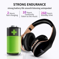 Wireless Bluetooth стерео слушалки с микрофон за музика, игри, комуникация FS-6242 FS-6242