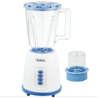Блендер с мелничка Rosberg R51162B, 500W, 1.5л., 2скорости + Pulse, Бял FS-12946 FS-12946