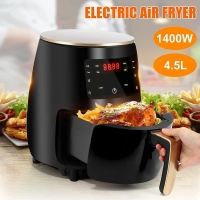Цифров LED въздушен фритюрник Cheffinger CF AFRY4.5, 1400W,  4.5 литра FS-21511 FS-21511