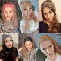 Дамска красива плетена лента за коса F57 F57 F57