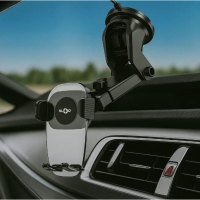 Универсална гравитационна стойка за телефон KLGO Z10– за автомобил, 360°, стабилно захващане ST19B ST19B