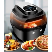Фритюрник за пържене без мазнина 6.5 л Smart Fries Air Fryer - TV770 (6.5L) FS-6917
                                                                                    , видео FS-6917